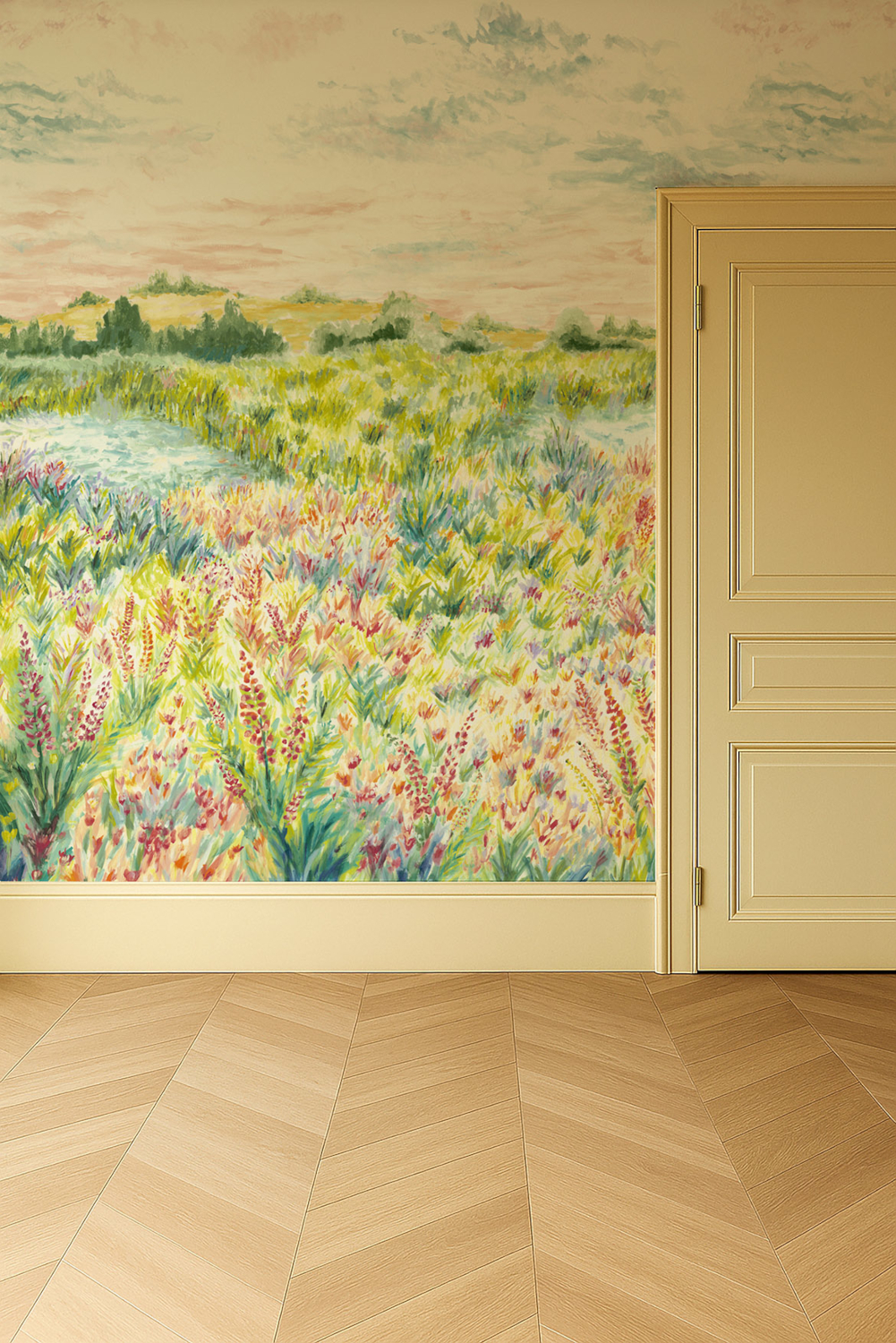 Wandbild Wildbloom - Summer