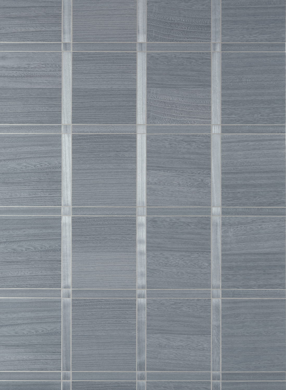 Tapete Wood Panel - Cadet and Metallic Pewter