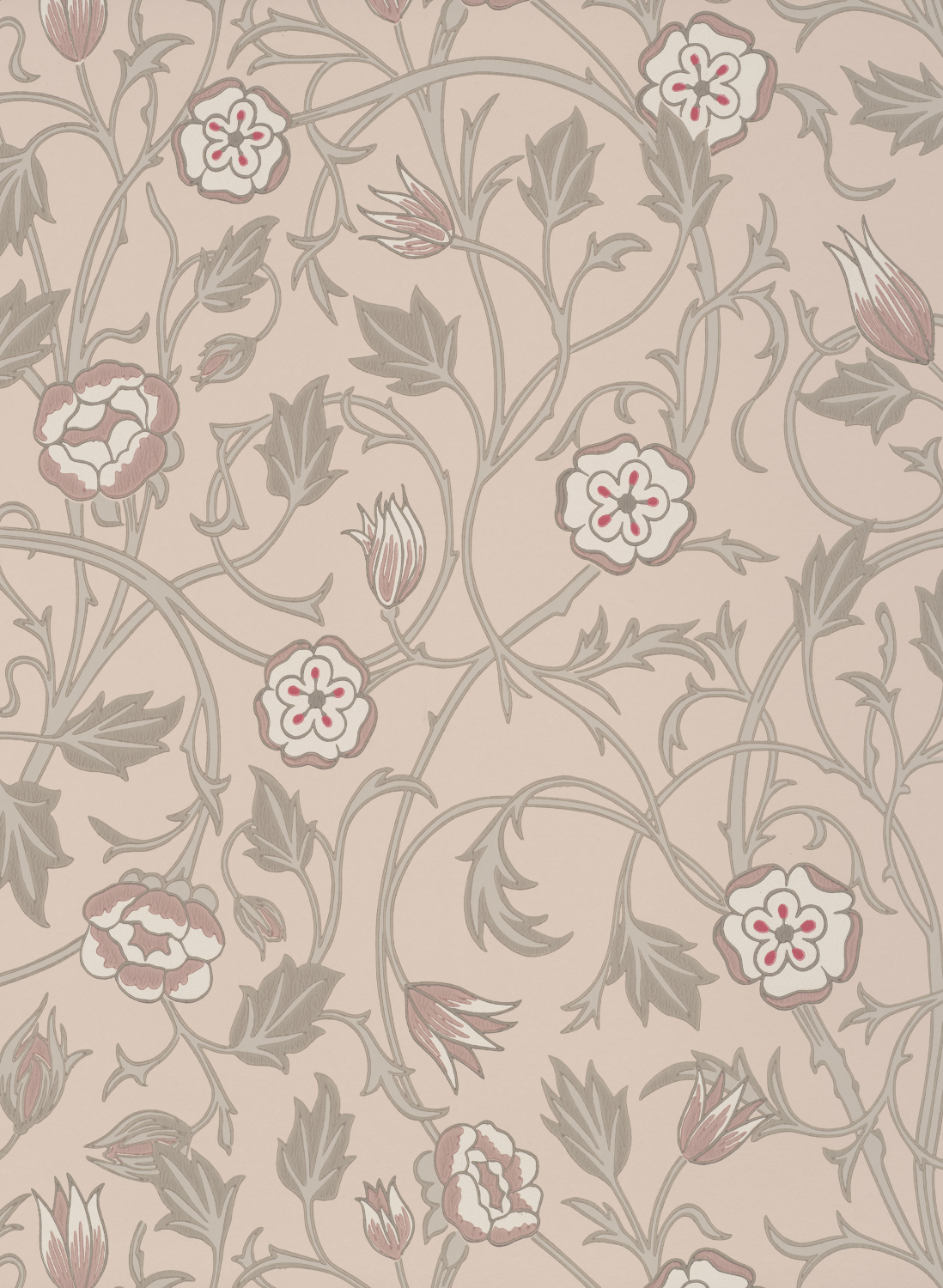 Tapete May's Tulip - Castell Pink