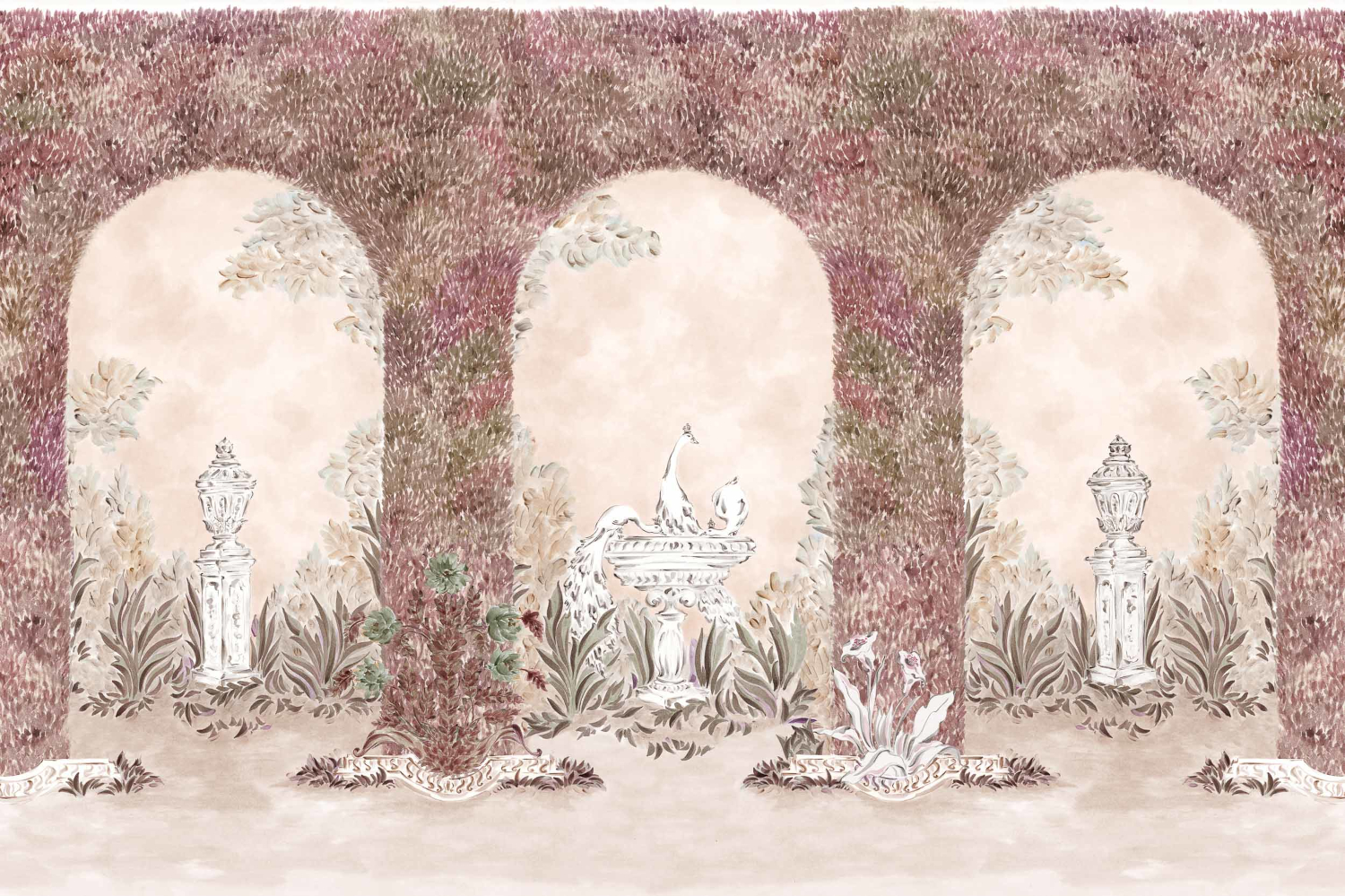 Wandbild Alcazar - Rosado