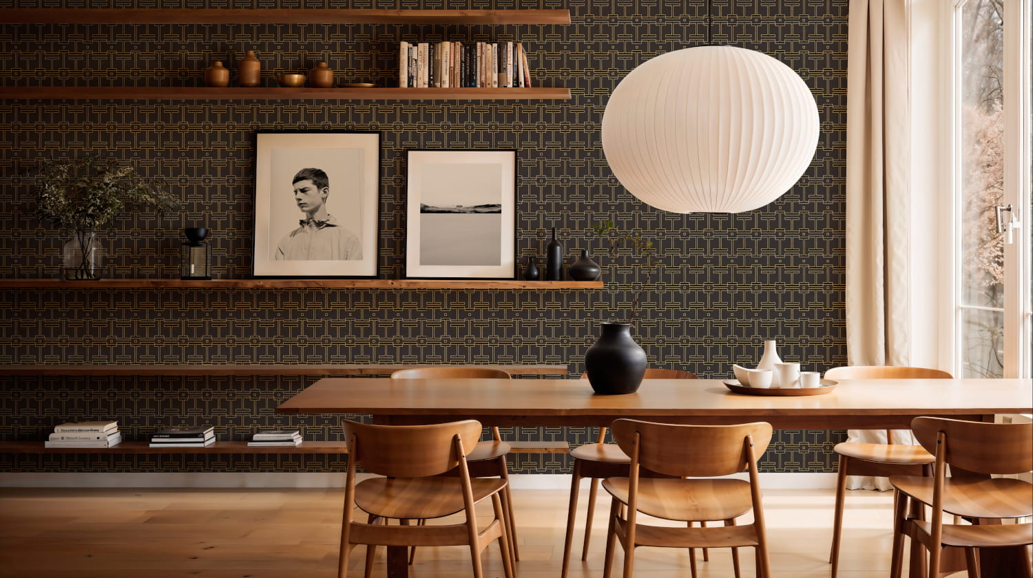 Tapete Grid - Slate
