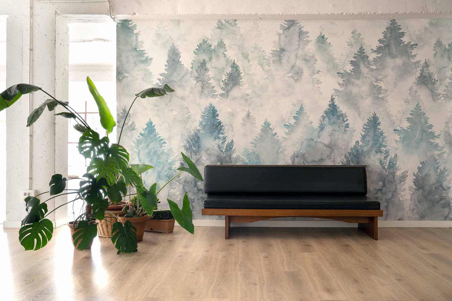 Wandbild Mendia - Anil