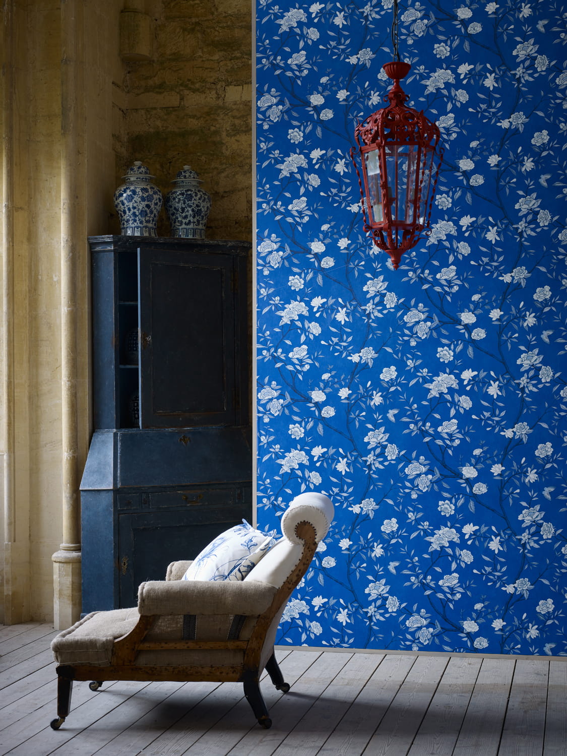 Tapete Nostell Priory - Lazuli