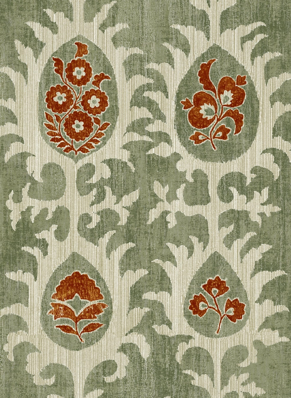 Tapete Tribal - Limpopo Green