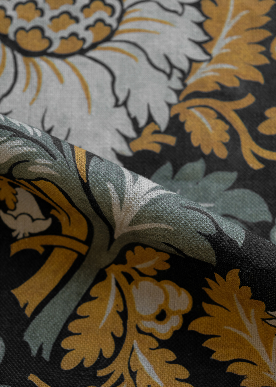 Stoff Chinese Damask - Papyrus