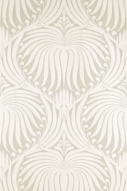 Tapete Lotus - Old White/ Tallow