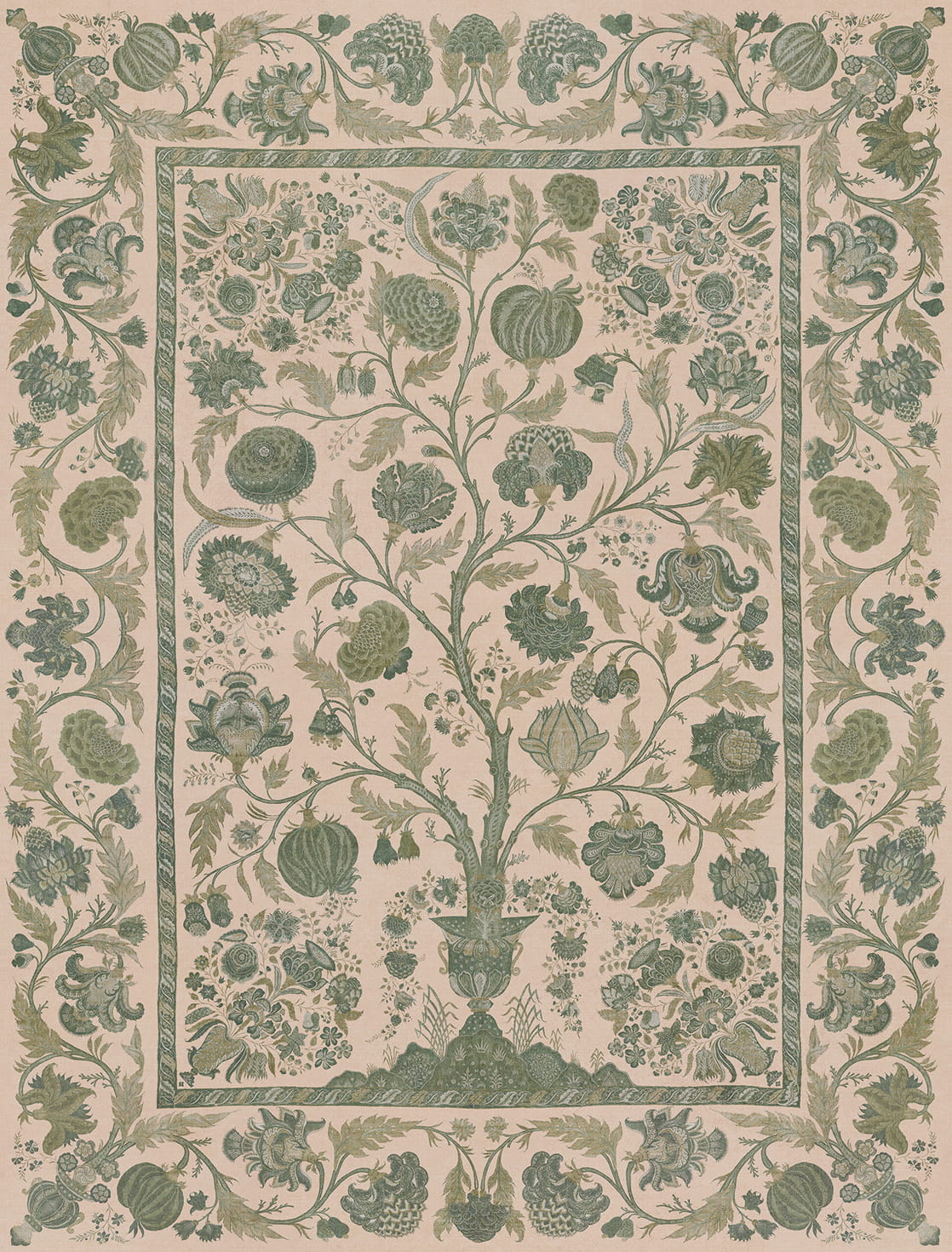 Wandbild Tree of Life - Emerald
