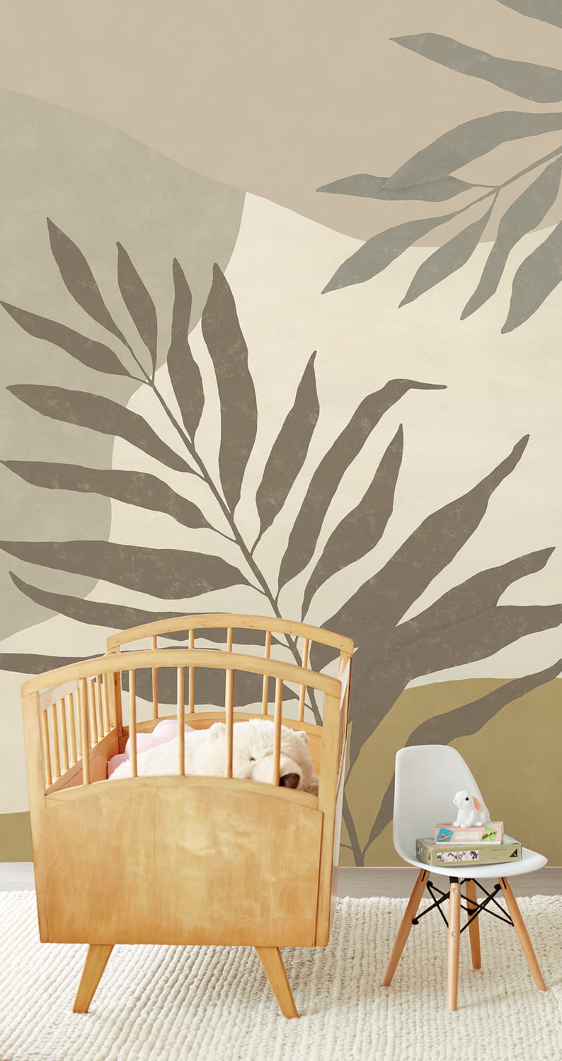 Wandbild Silhouette Leaves - 318074