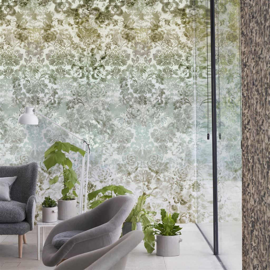 Wandbild Tarbana Damask - Linen