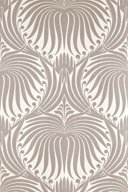 Tapete Lotus - Charleston Gray/ Dimity
