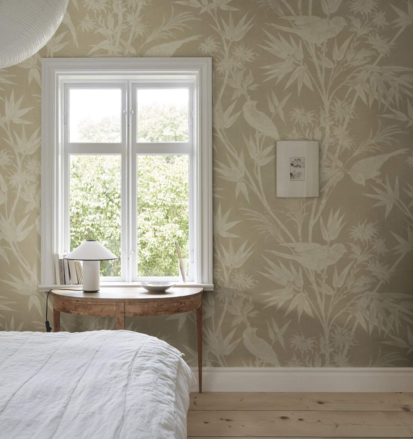 Wandbild Celeste - Beige