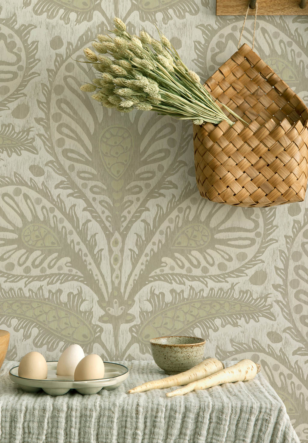 Tapete Ikat Clover - Sage
