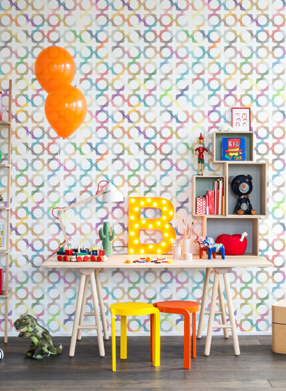 Wandbild Patchwork Play