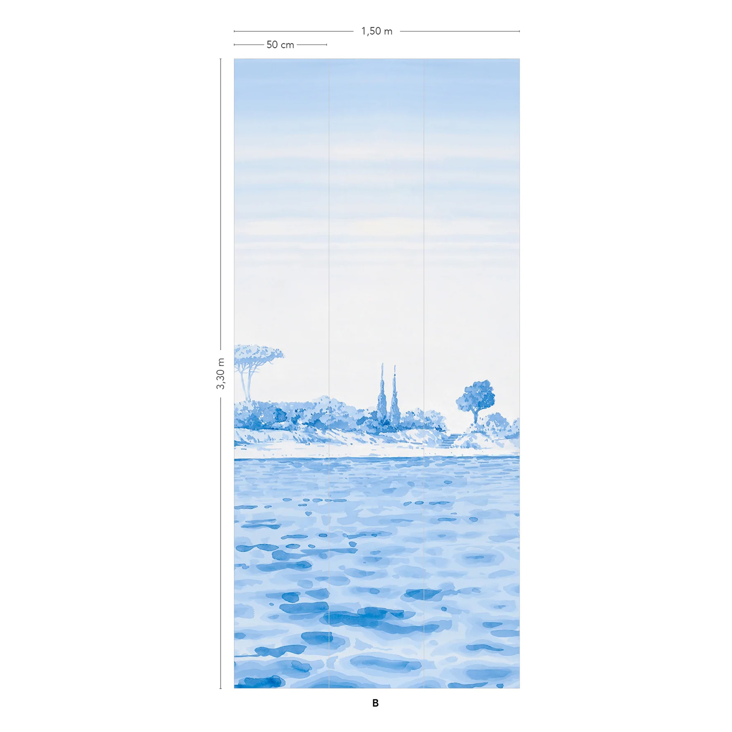 Wandbild Rivage Original - Panel 2