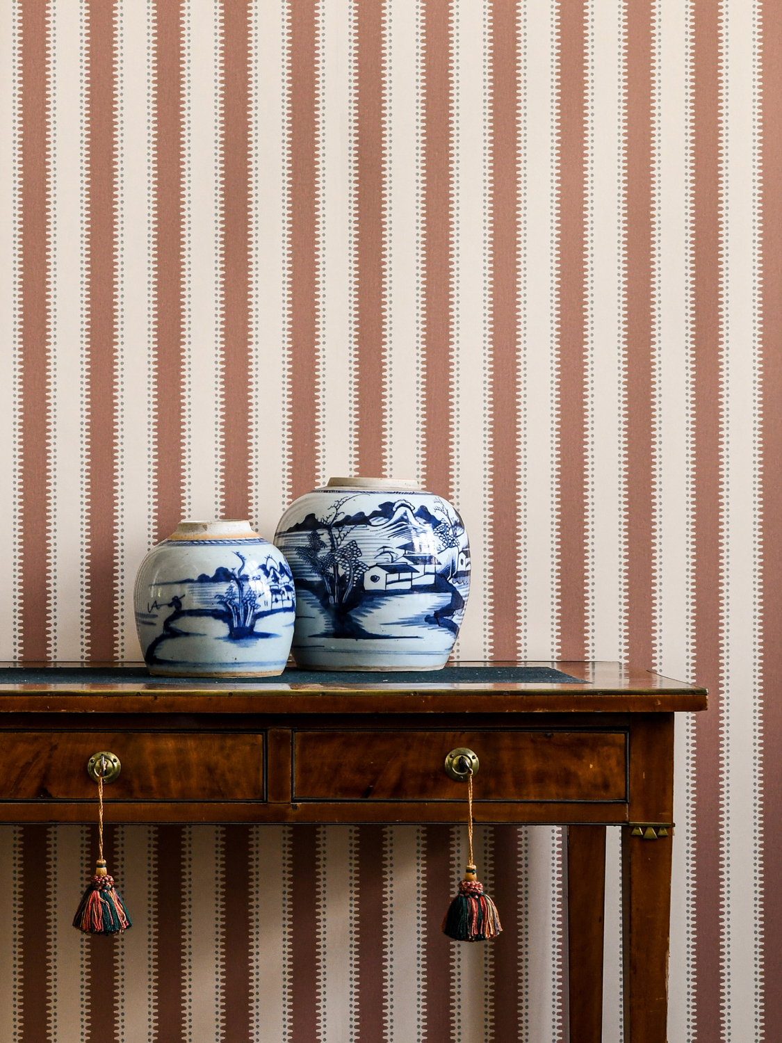 Tapete Jagged Stripe - Powder Tan