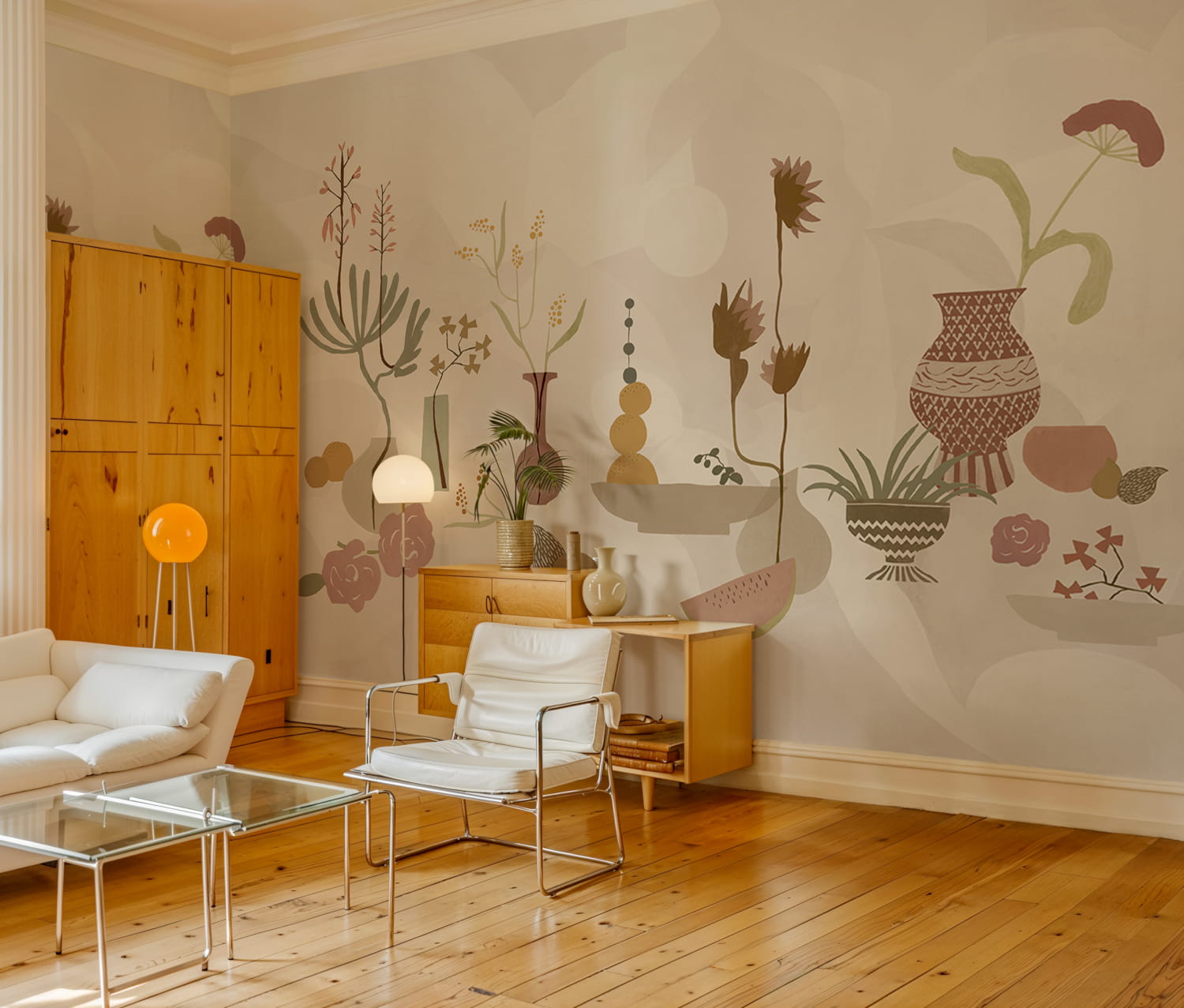 Wandbild Centrepiece Composition - Pink