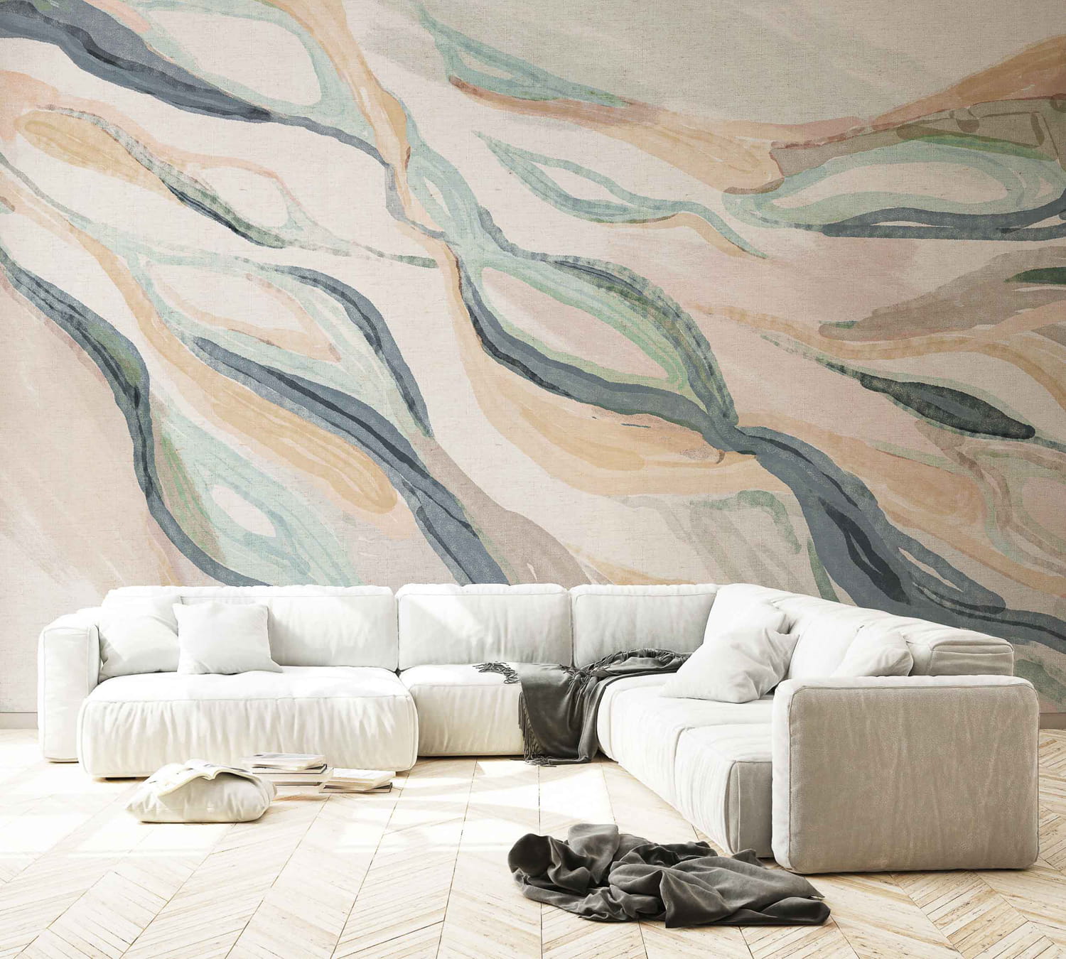 Wandbild Hygge - Nude