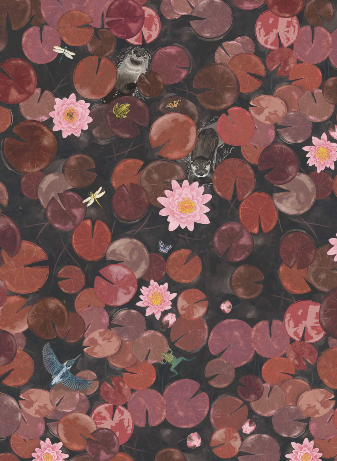 Wandbild Lily Pads - Adventurer