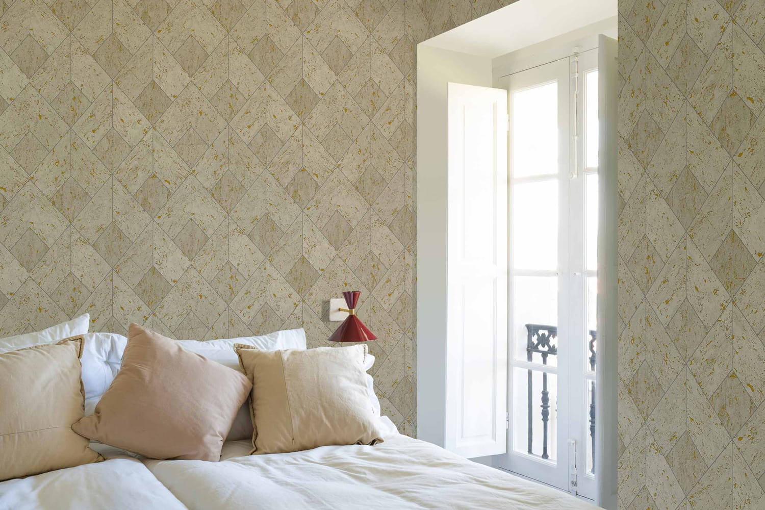 Tapete Diamond Cork - Swan