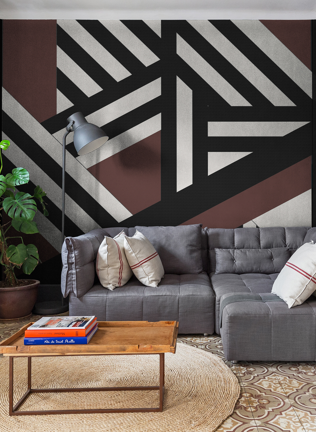 Wandbild Inter Wall