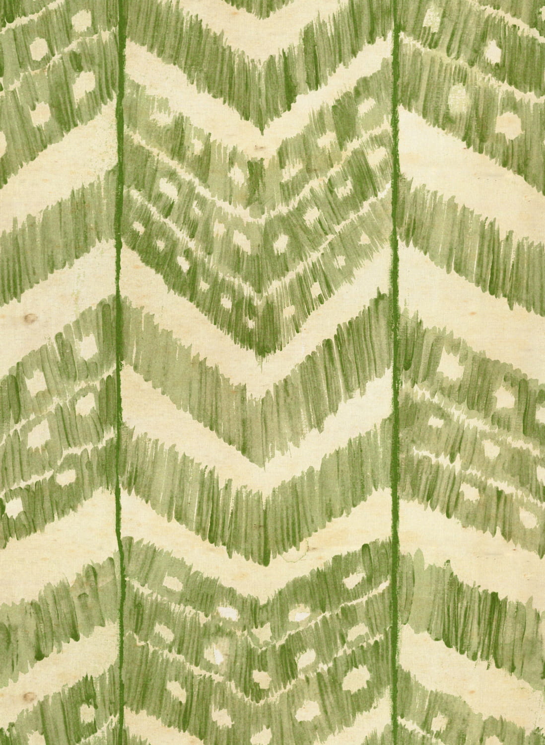 Tapete Turkish Ikat - Foliage