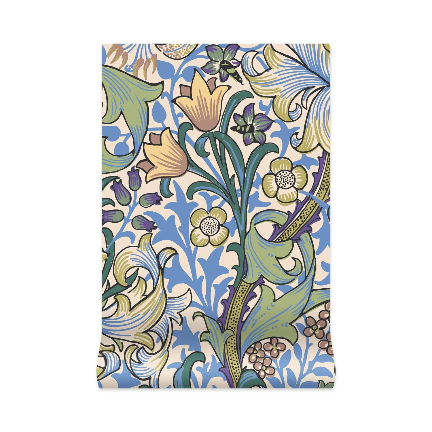 Tapete Golden Lily - Sky