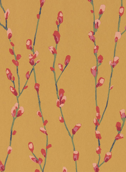 Tapete Salice - Fuchsia/ Sunshine