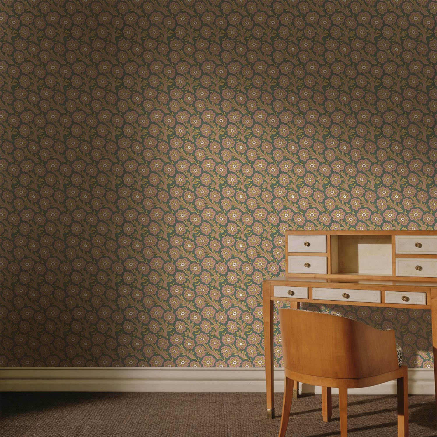 Papier peint Dalston Daisy - Hedera