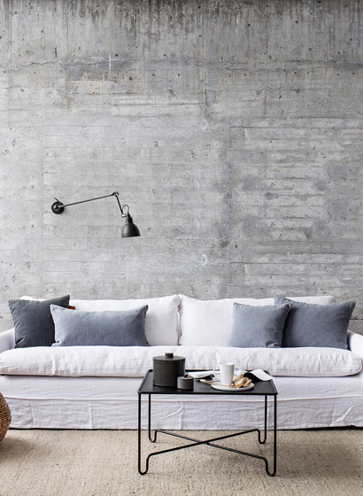 Wandbild Wooden Concrete