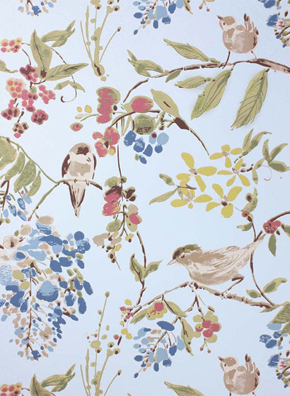 Tapete Penglai - Blue/ Pink
