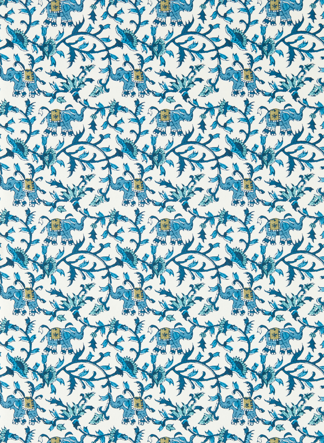 Tapete Hathi - Cobalt
