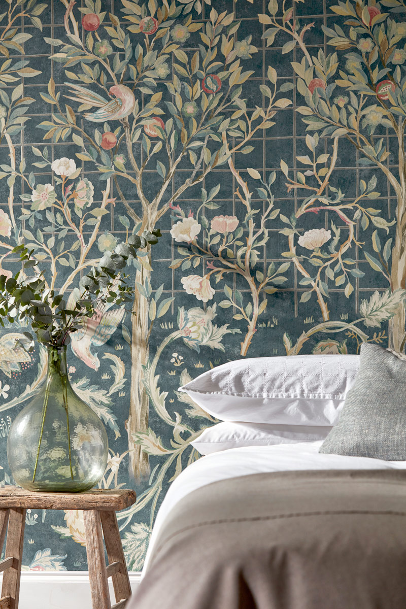 Wandbild Melsetter - Indigo Rose