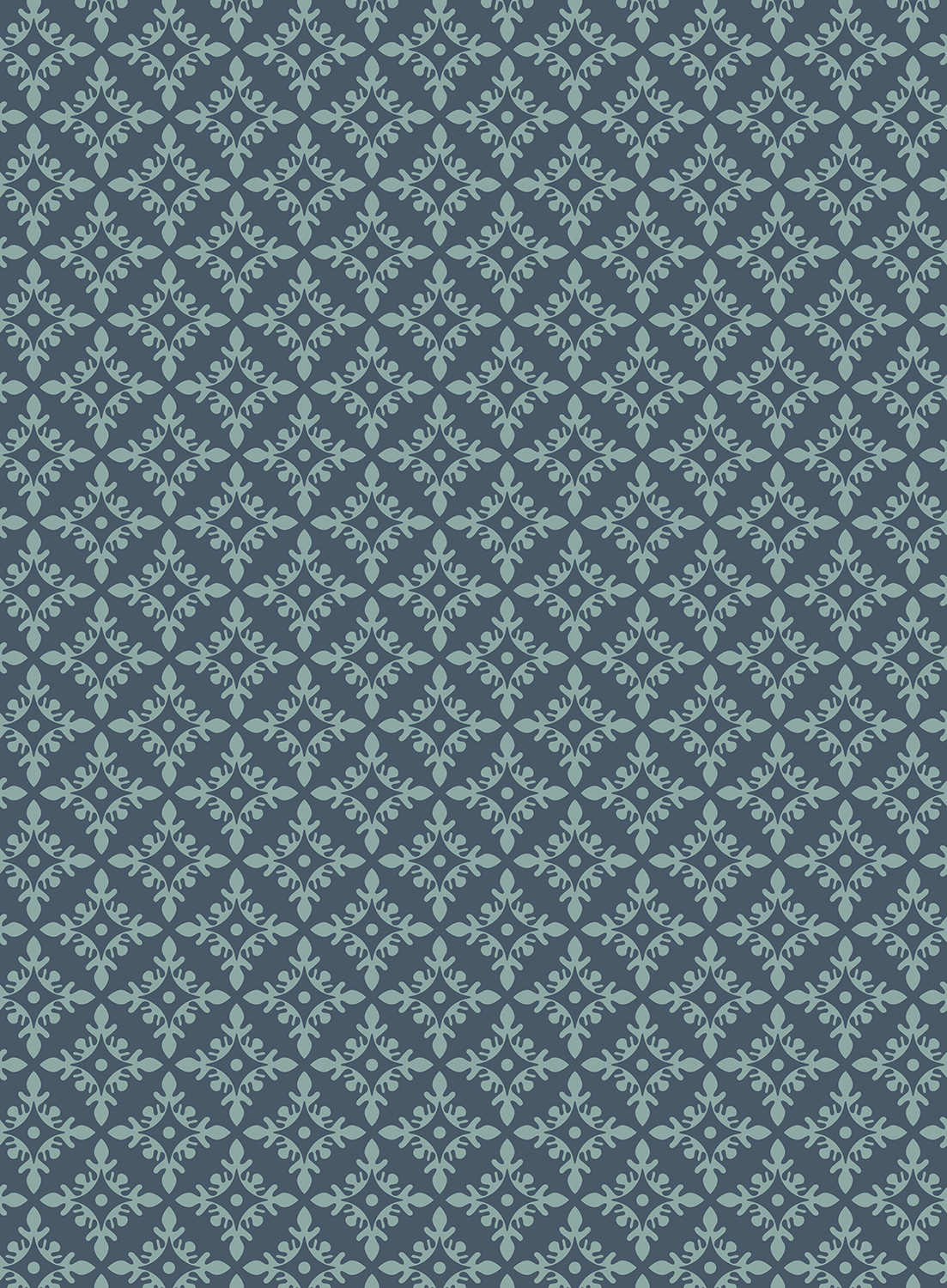 Tapete Achard - Stiffkey Blue/ Dix Blue