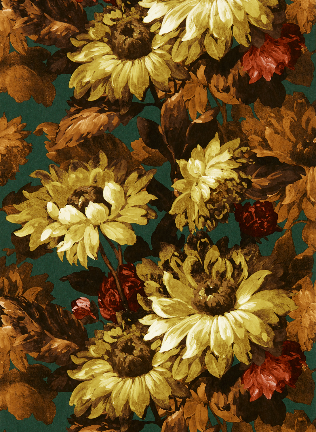 Tapete Sunforest - Sage/ Russet