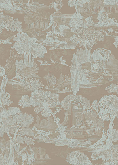 Tapete Versailles - Teal