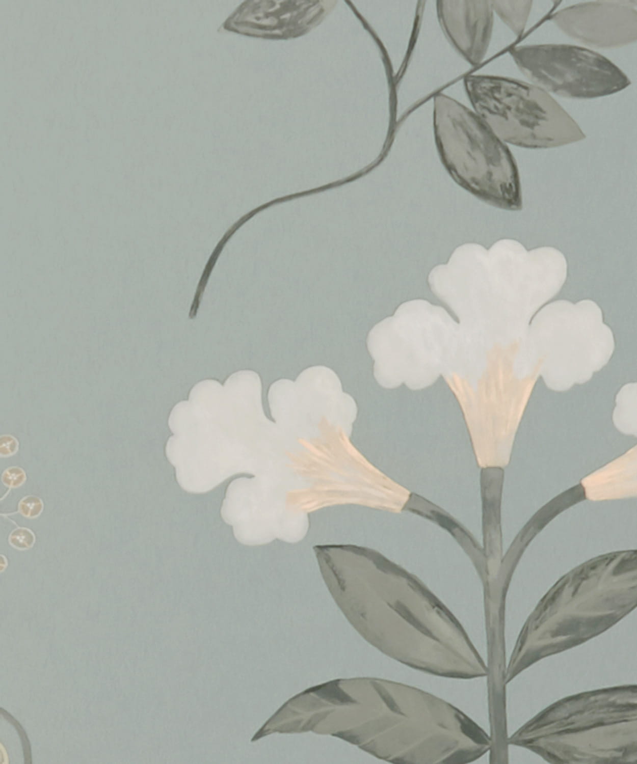 Tapete Botanical Stripe - Pewter