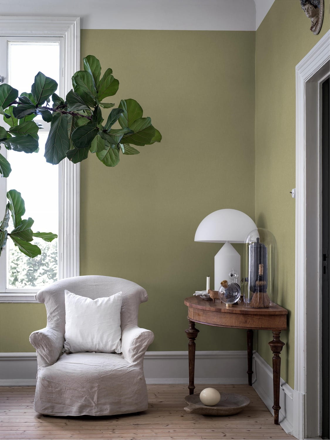 Tapete Linen - Fresh Olive
