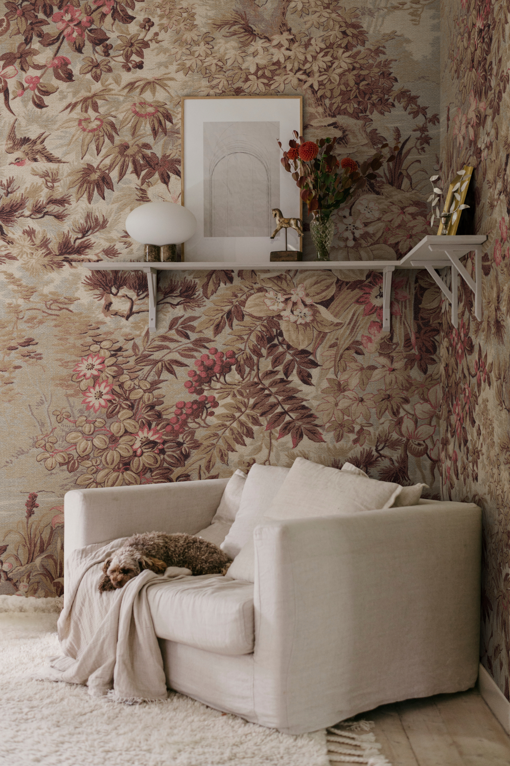 Wandbild Johannas Damm - Brown
