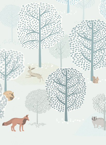 Tapete Forest Animals - 399116