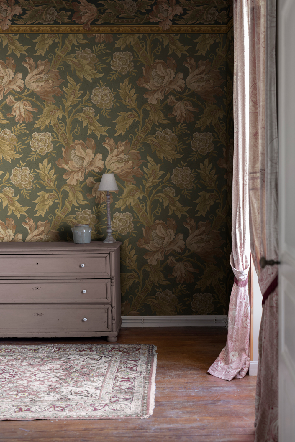 Wandbild Esther - Forest Green