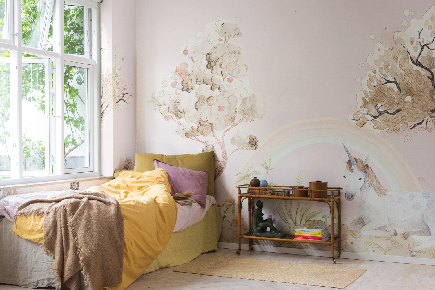 Wandbild Unicorn Dream - Bubblegum