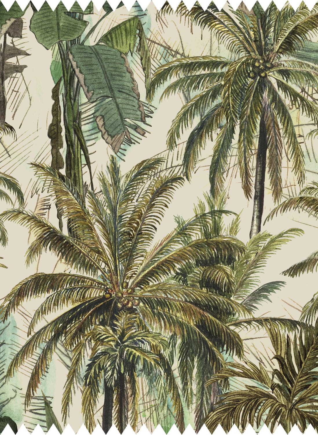 Fabric The Jungle - Linen