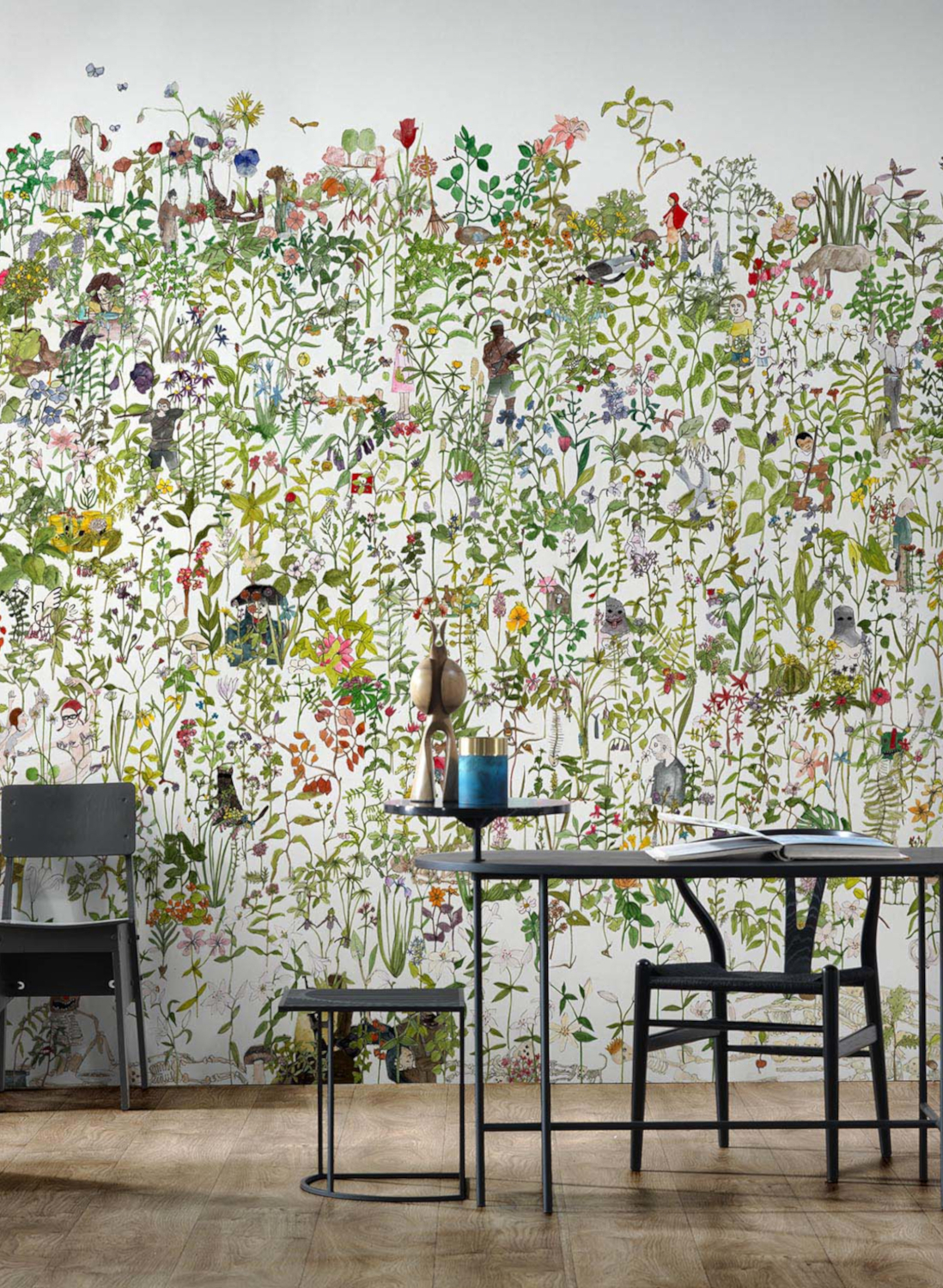 Wandbild Enchanted Garden