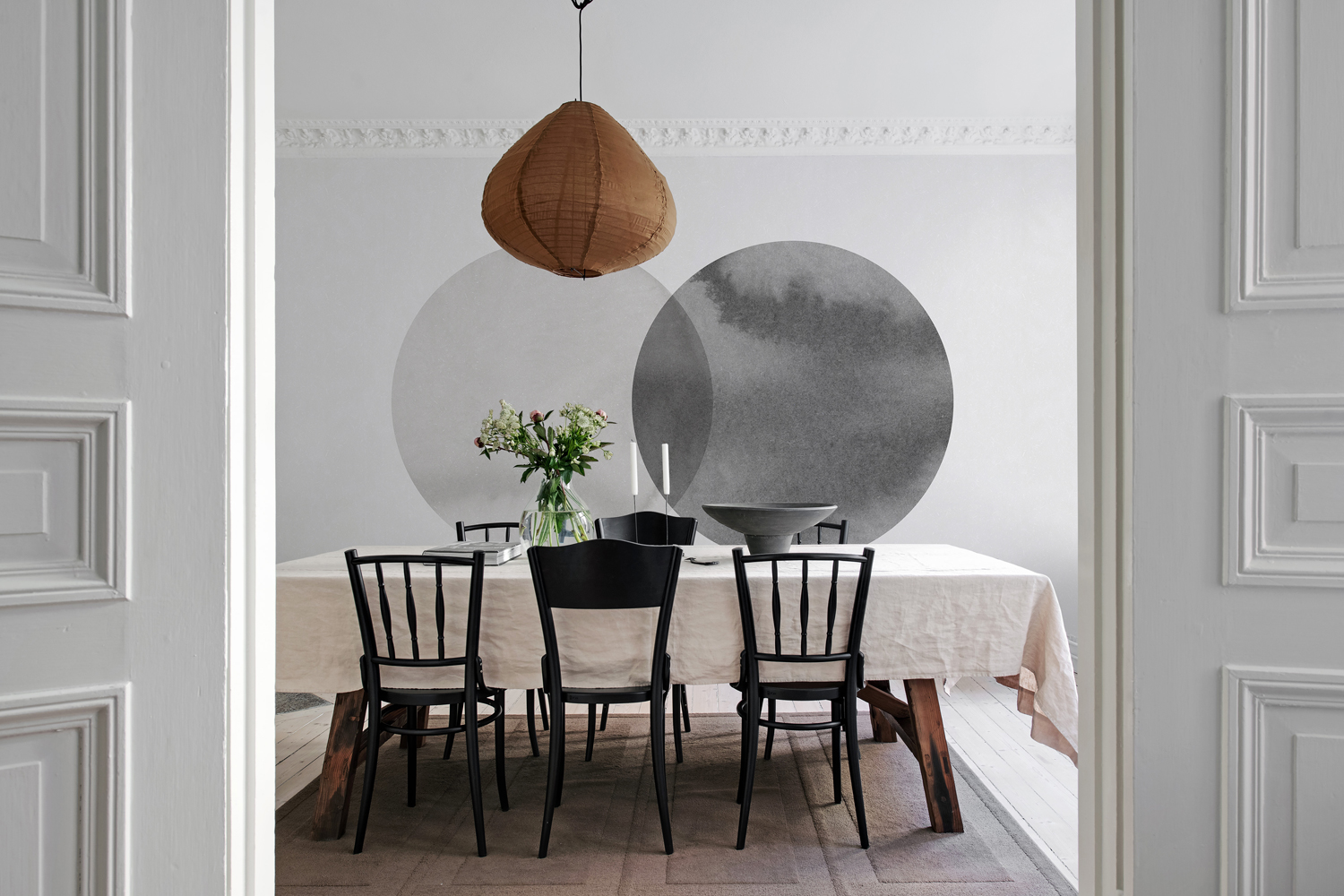 Wandbild Eclipse - Graphite