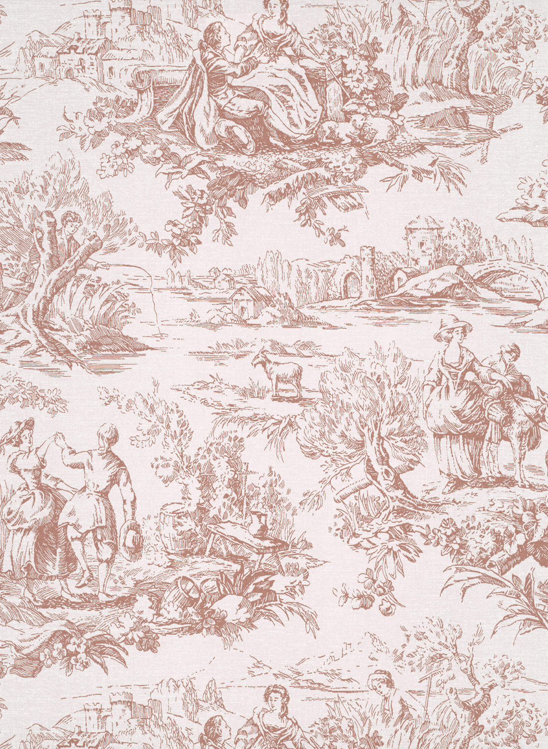 Tapete Lovers Toile - Blush