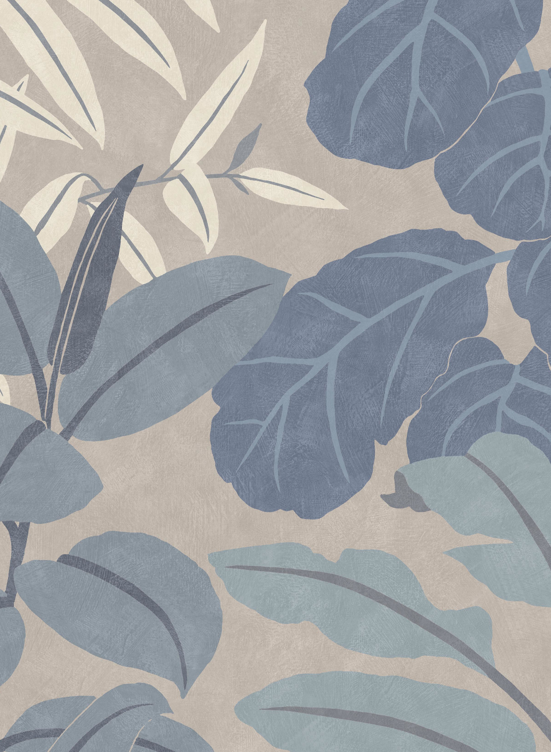 Wandbild Grand Leaves - 9625W