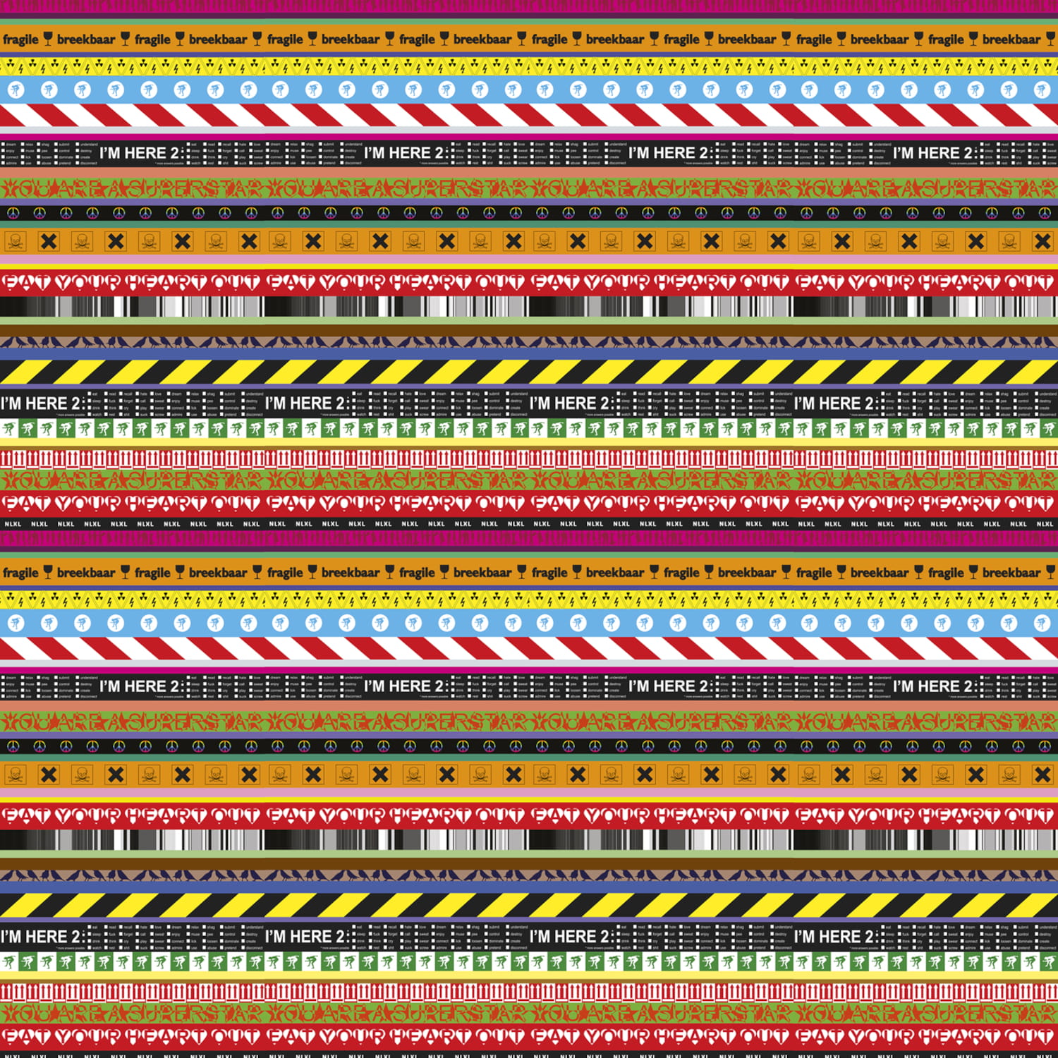Tapete Layers Multicolored - RHU-01