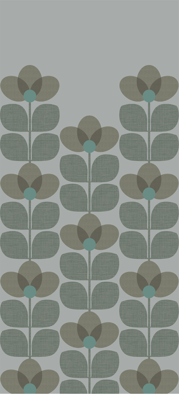 Wandbild Flower - Sauge Panel B