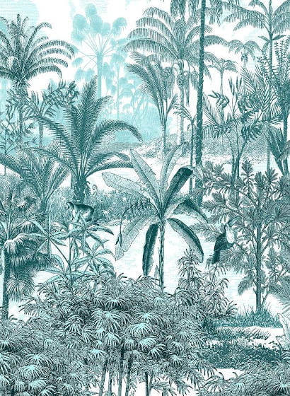 Wandbild Amazone Hoch - Menthe