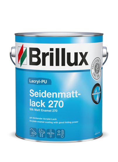 Lacryl Seidenmattlack 270 weiß